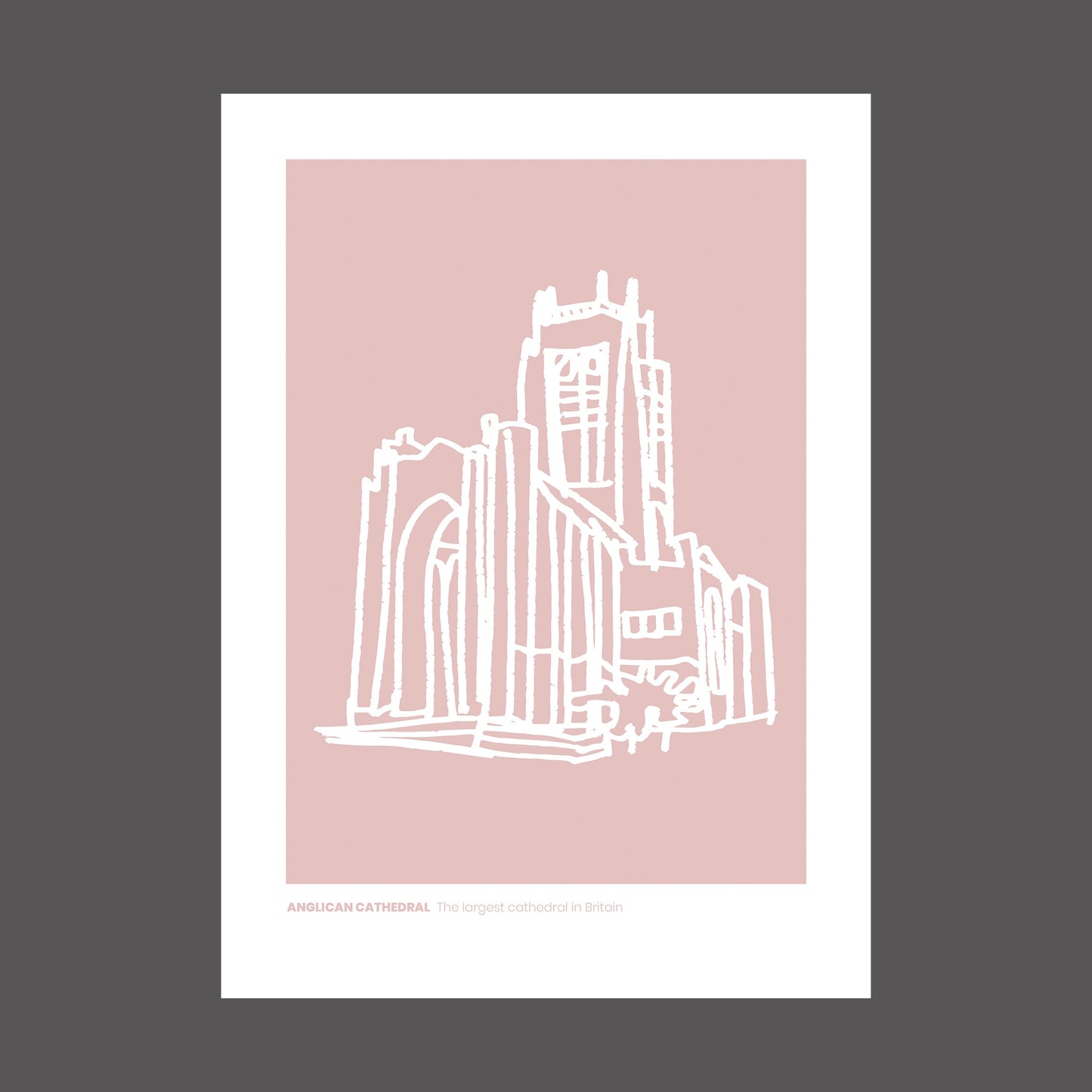 LIVERPOOL -  Pack of 8 Assorted Post Cards