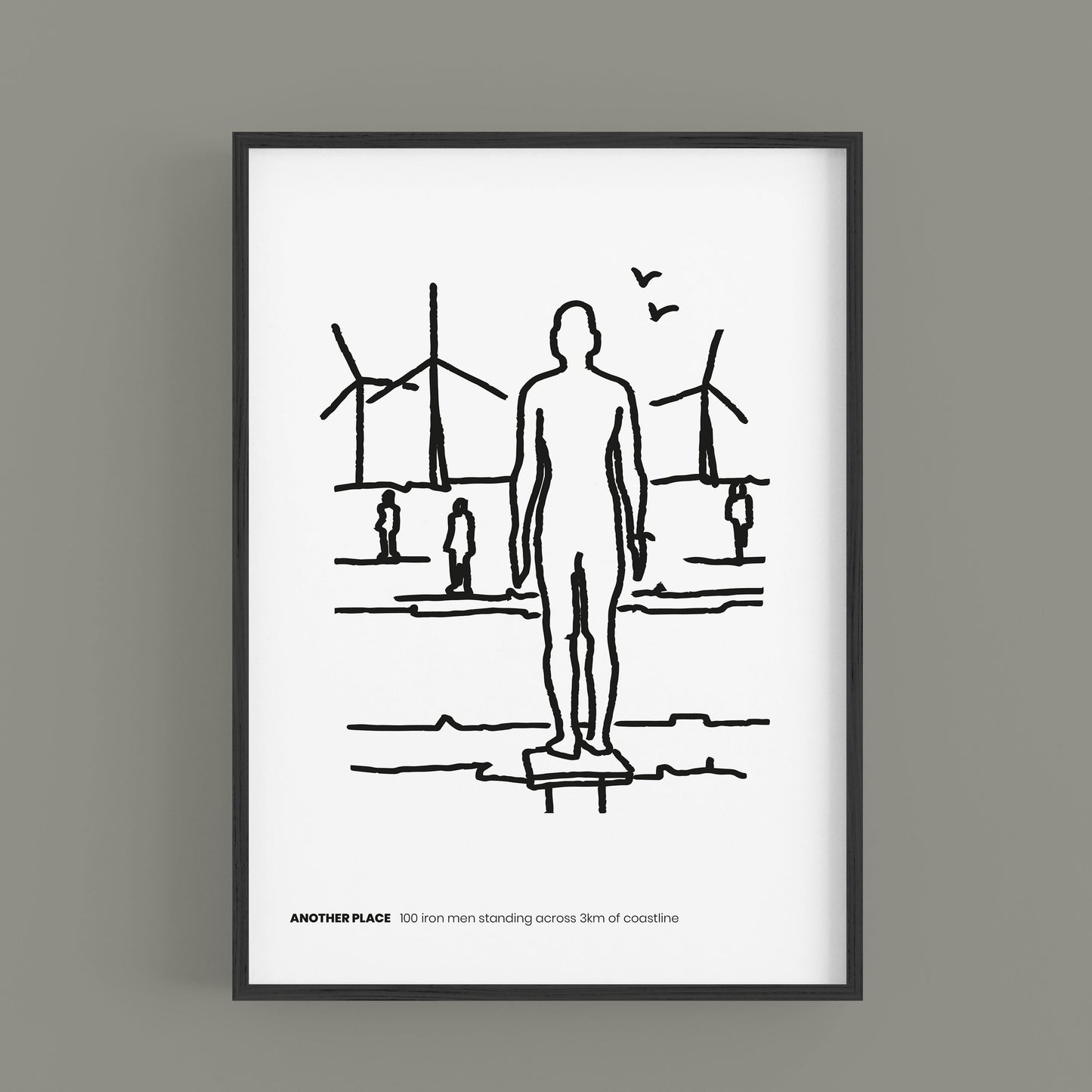 LIVERPOOL - Iron Men Crosby B&W Edition