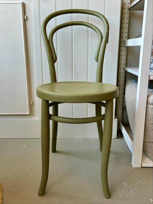 Vintage - Painted Chair - Classic Bentwood painted in F&B 'Dibber