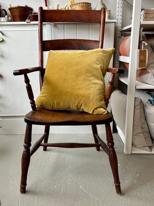 Vintage - Victorian Dark Wood High Back Chair