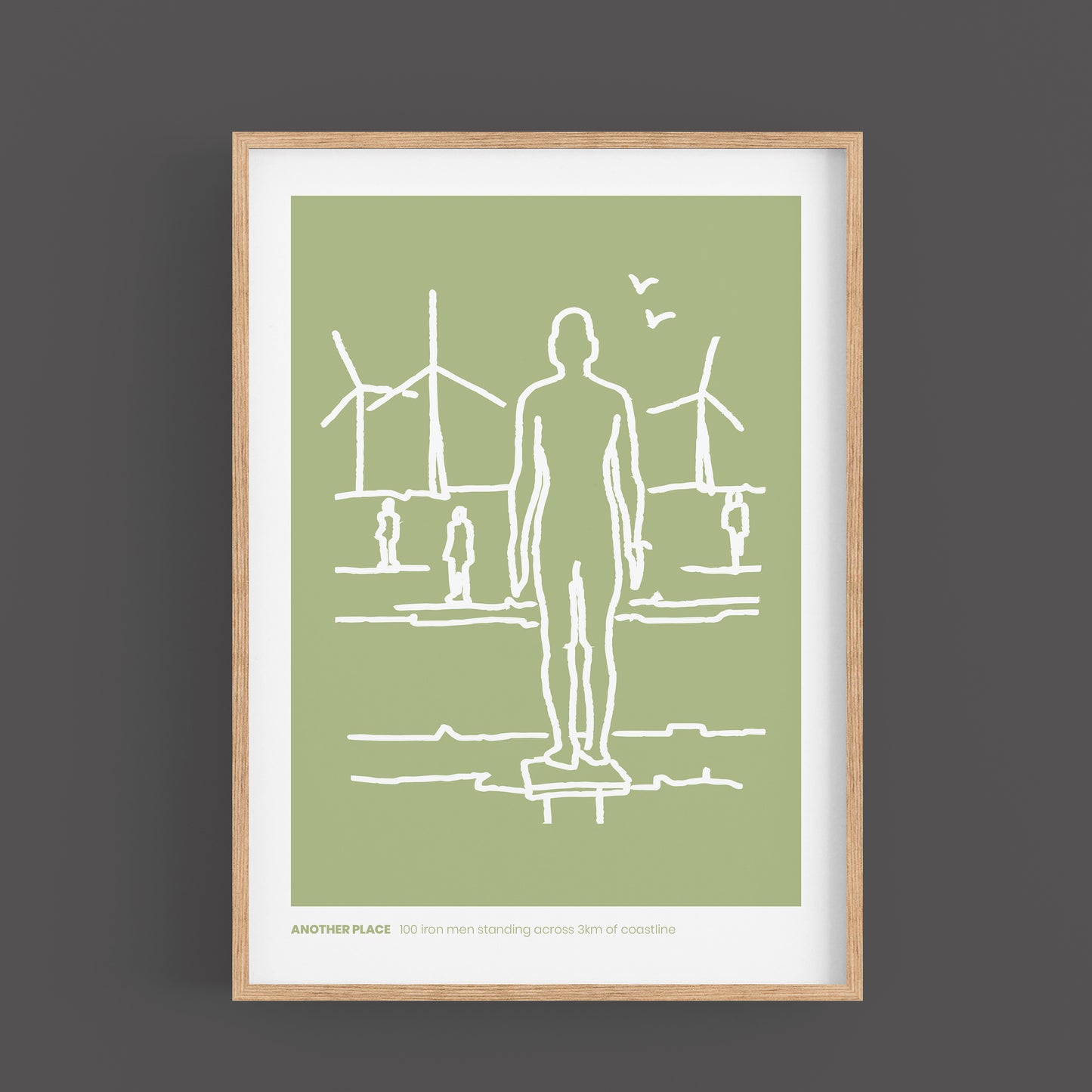 Liverpool - Another Place Crosby Gormley Iron Men