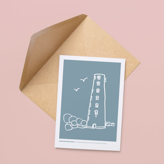 WIRRAL - Card Leasowe Lighthouse