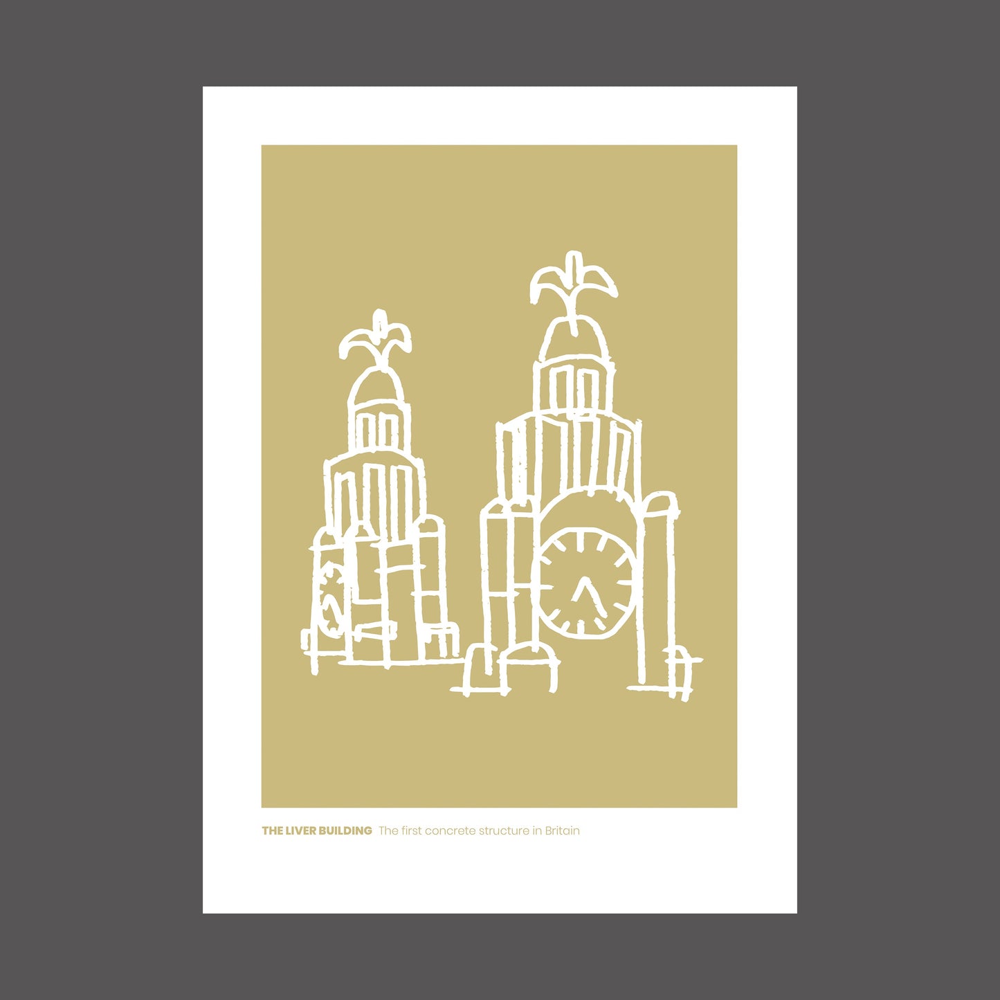 LIVERPOOL -  Pack of 8 Assorted Post Cards