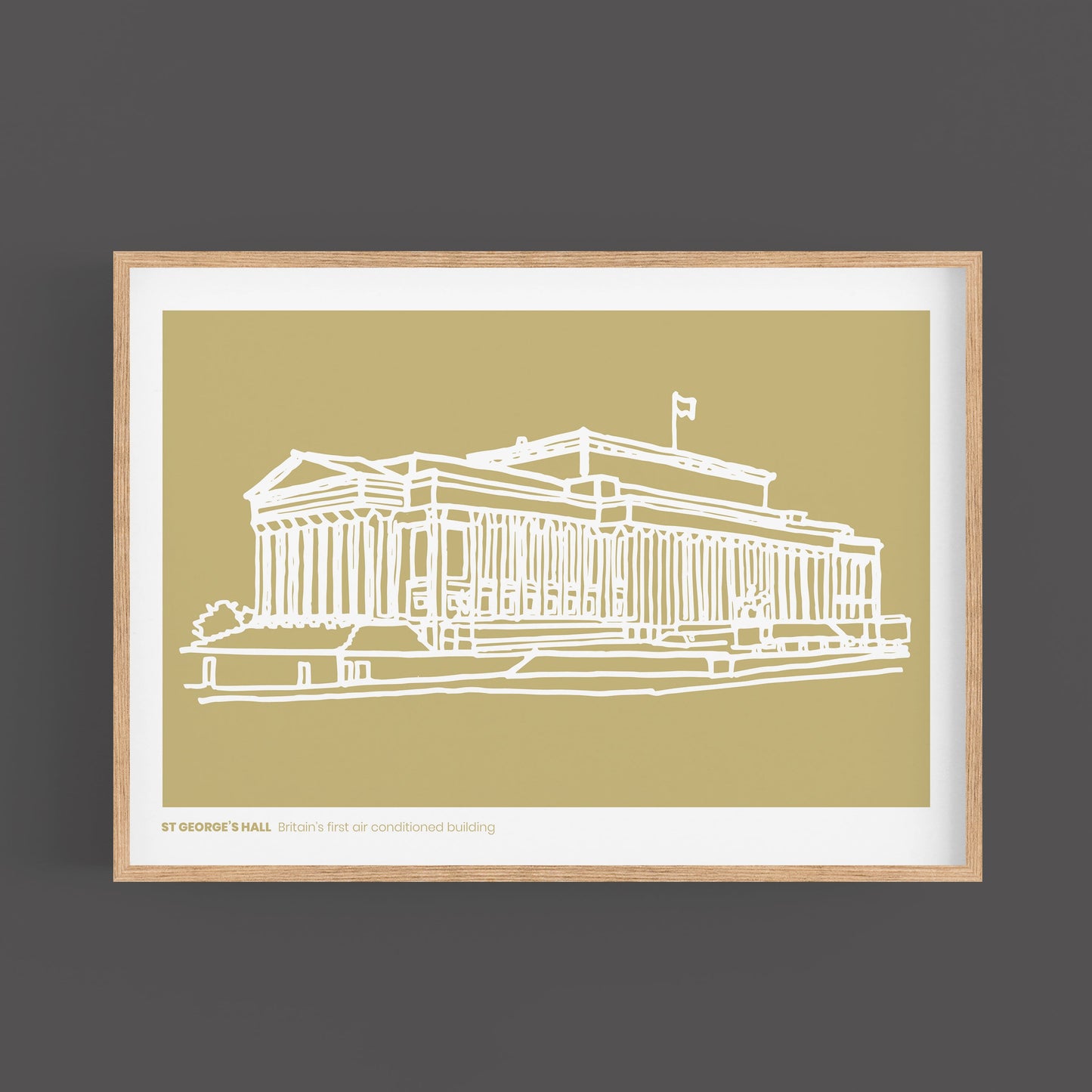 LIVERPOOL - St Georges Hall Landscape Style