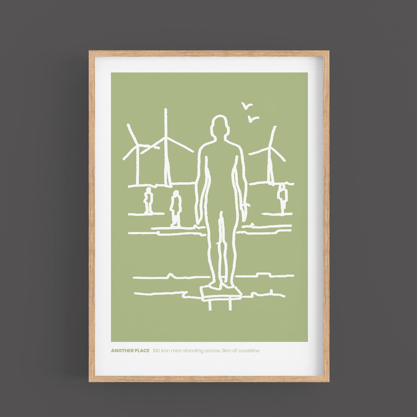 LIVERPOOL - Another Place Crosby Gormley Iron Men